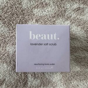 (2) - Beaut. Vanilla & Lavender Salt Scrub - NEW & sealed